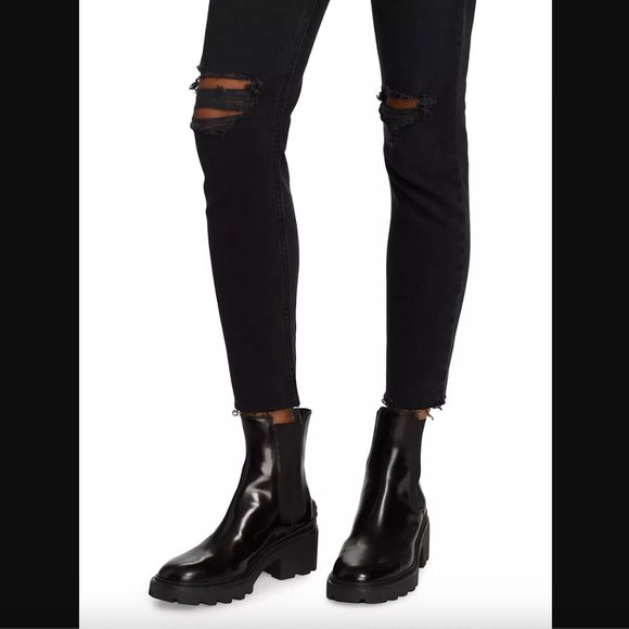 Re/Done 90's High Rise Ankle Crop Jean Size 28 - Picture 4 of 16